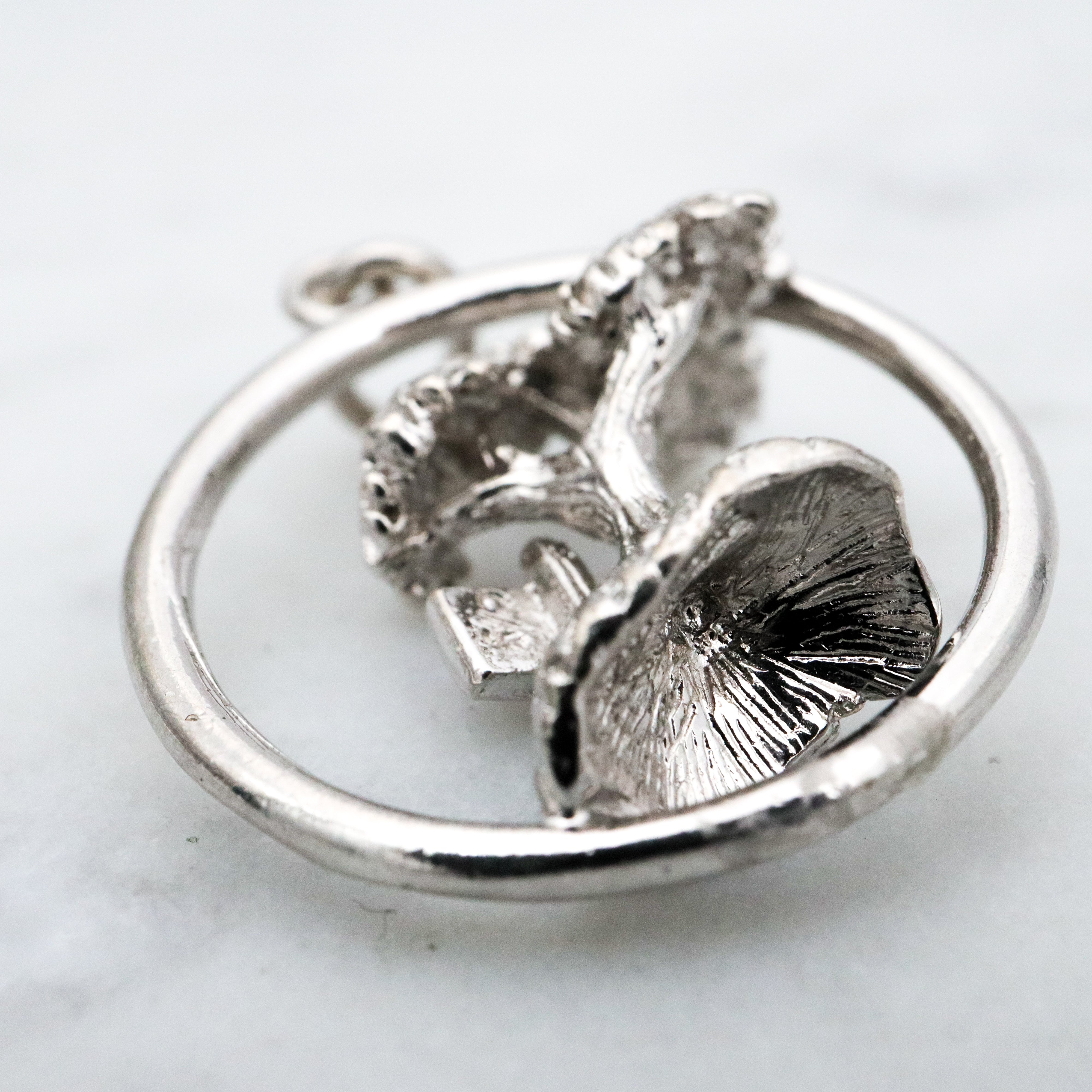 Vintage sterling "Carmel" tree pop-out charm pendant